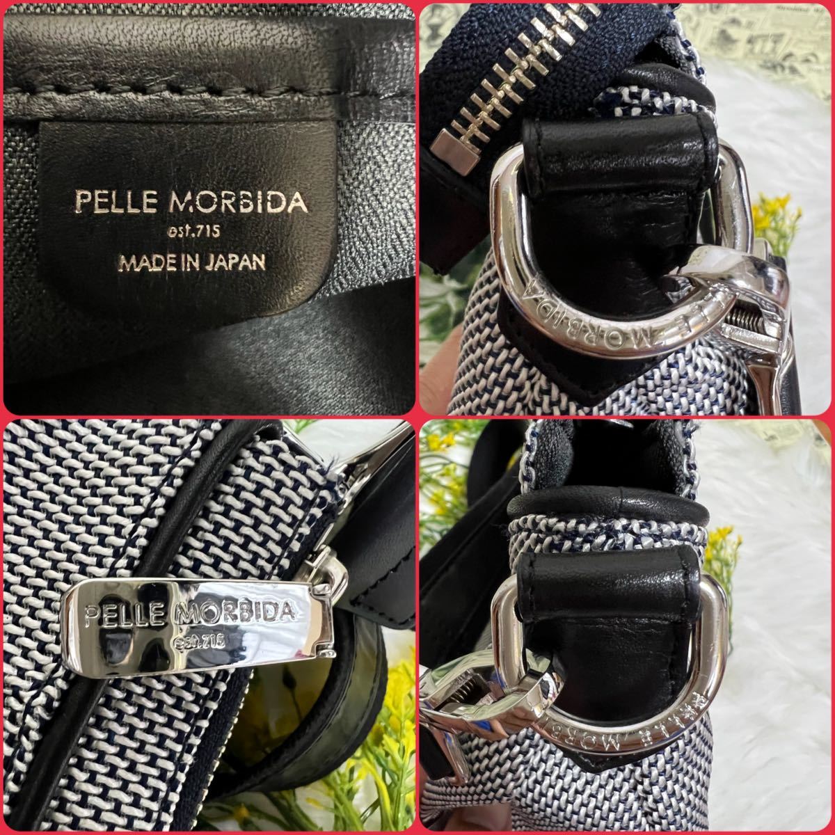 ★大人のブランド★PELLE MORBIDA★ペッレモルビダ　ボディーバッグ・ウェストバッグ