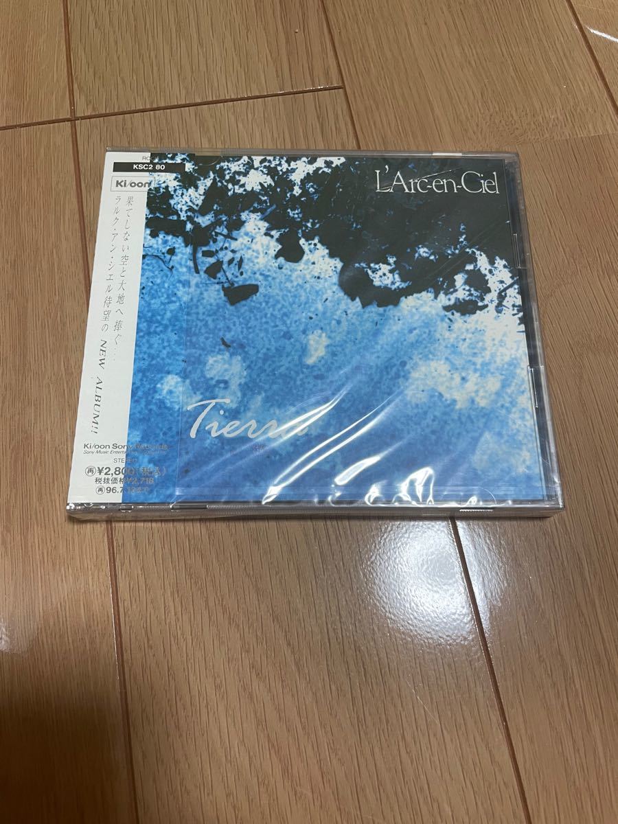 tierra 初回限定版 サンプル 未開封 L'Arc-en-Ciel ラルクアンシエル