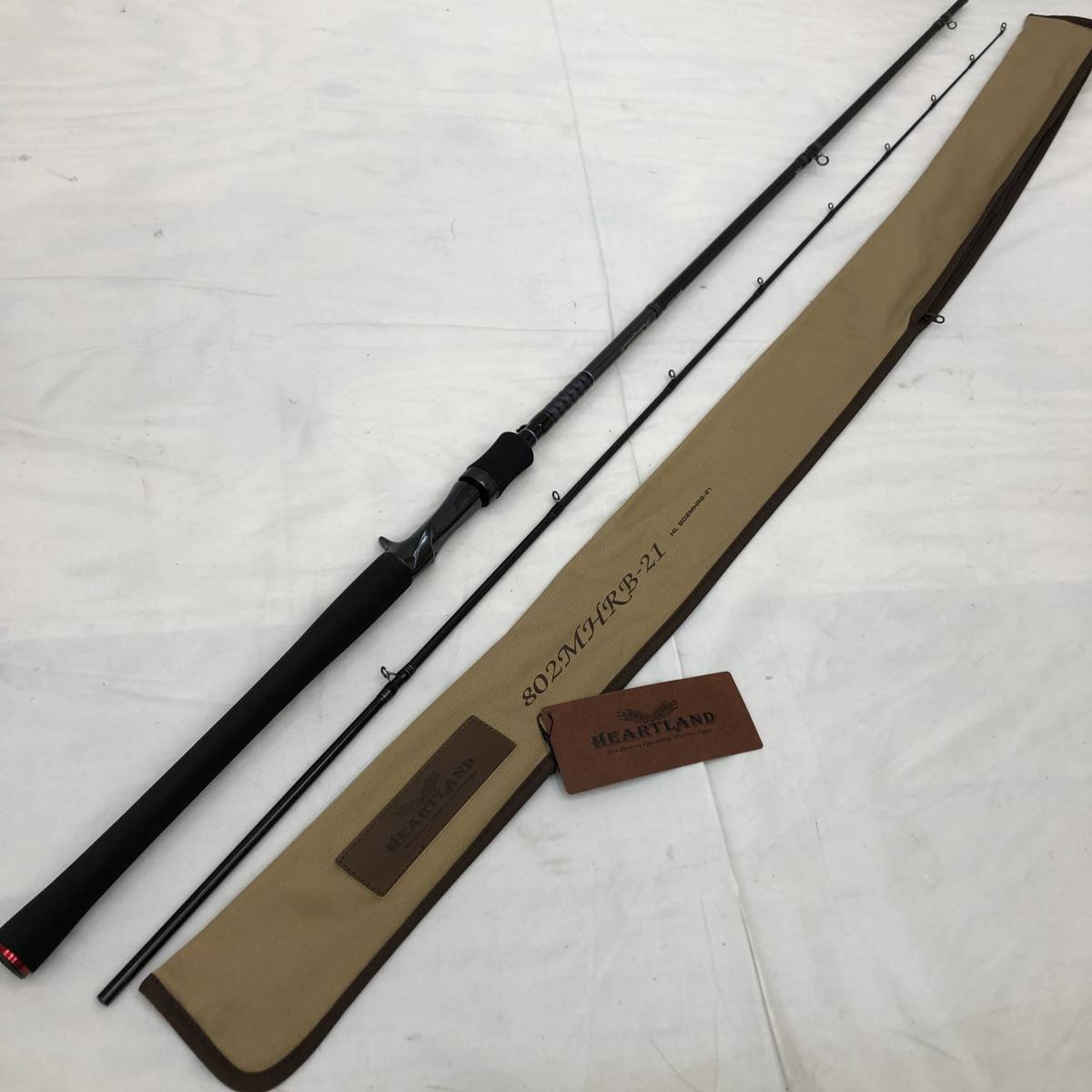 美品】DAIWA HEARTLAND 802MHRB-21 ダイワ ハートランド 釣り竿 釣具