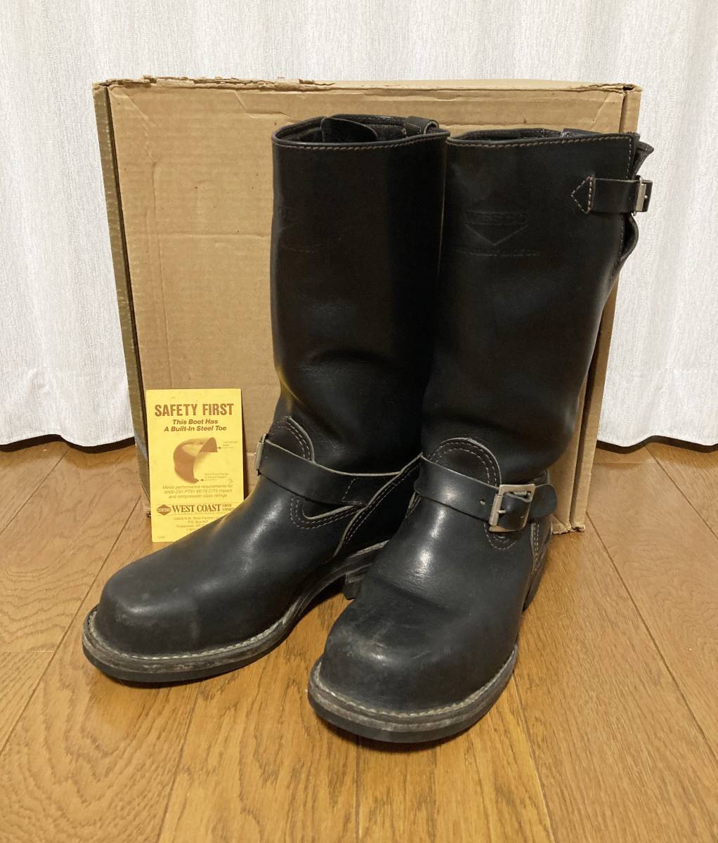 買い保障できる WESCO BOSS PT91 旧ロゴ スチールトゥ レザー