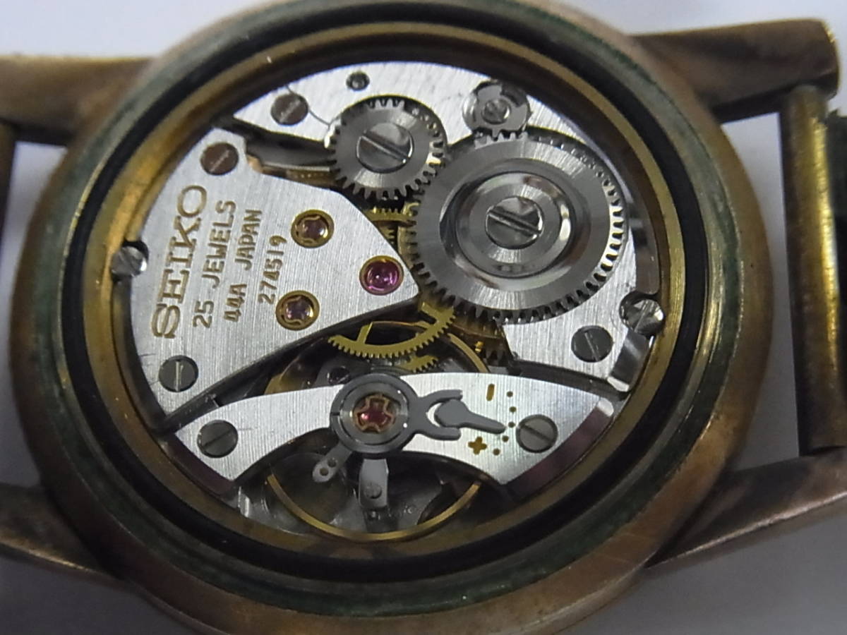正規品国産 ヤフオク! - 140421H27-0510H-0003 KING SEIKO DIASHOCK 25 J... 本物保証低価