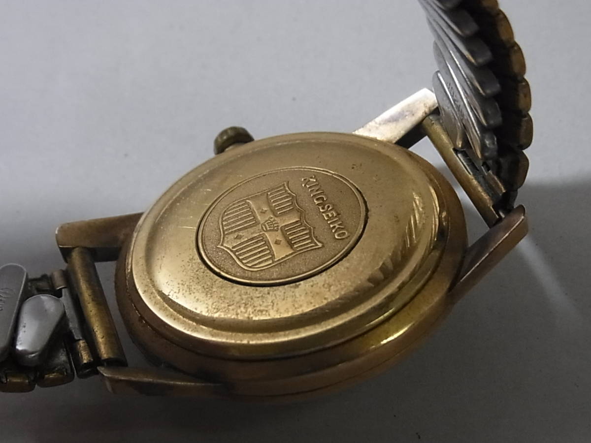 正規品国産 ヤフオク! - 140421H27-0510H-0003 KING SEIKO DIASHOCK 25 J... 本物保証低価
