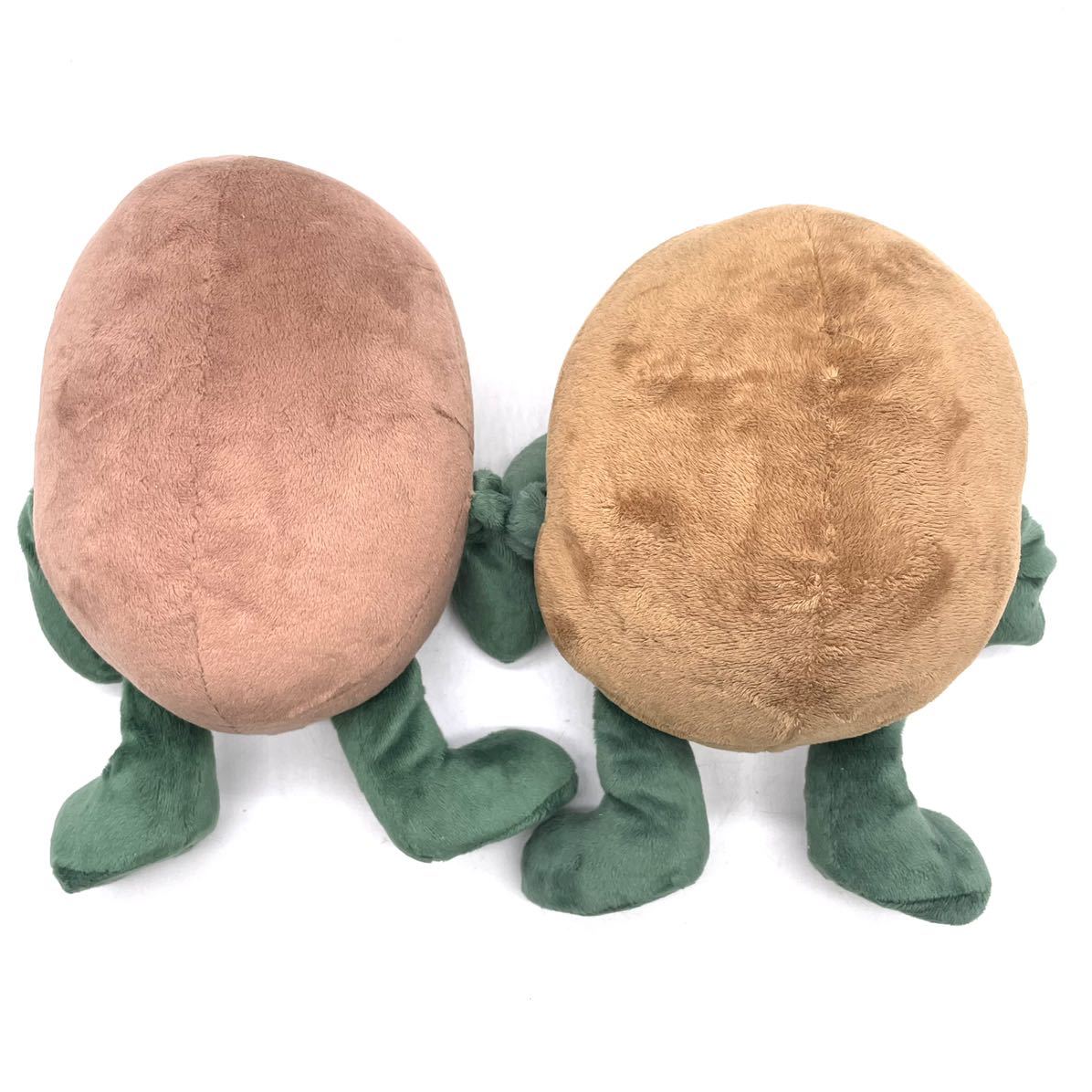 H1138 Zespri ゼスプリ キウイ・ブラザーズ ぬいぐるみ GREEN KIWIFRUIT グリーン キウイ Sun Gold KIWIFRUIT サンゴールド キウイ 中古 _画像2