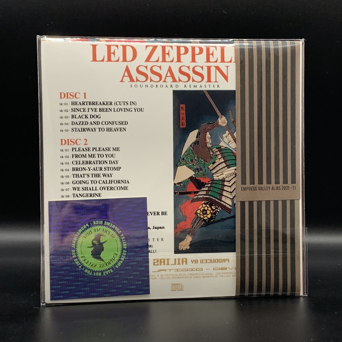 LED ZEPPELIN : ASSASSIN 「暗殺者」Ver.4 2CD 牛若丸_画像2