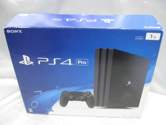 PlayStation 4 Pro ジェット・ブラック 1TB CUH-7000BB01 PS4 プレステ
