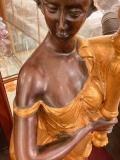 説明文熟読願います！　イタリア輸入アンティーク調ブロンズのヴィーナス像　ブロンズの女神像