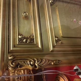  Italy import SILIK. Gold color cabinet silik. cabinet SILIK. sideboard silik. sideboard 