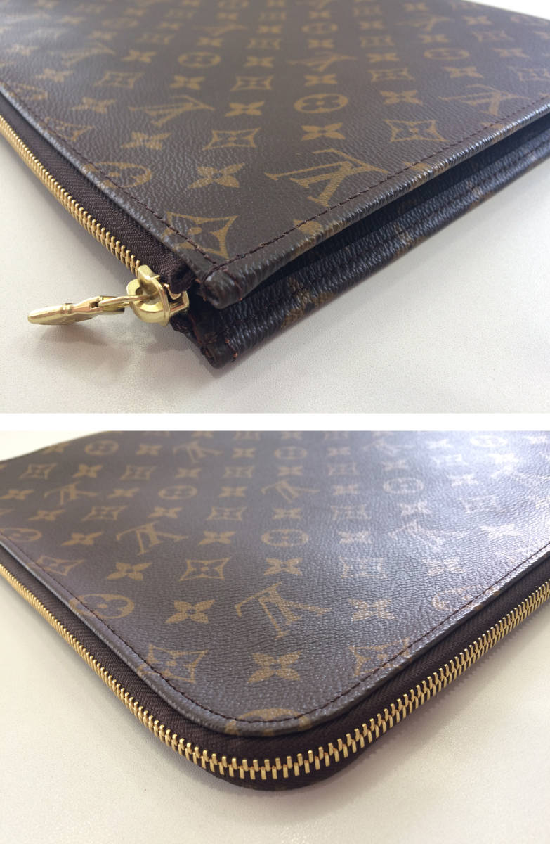極美品】☆LOUIS VUITTON ルイ・ヴィトン モノグラム ポッシュドキュ