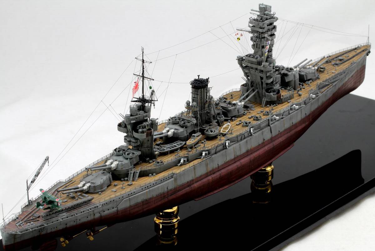ヤフオク! - 1/700 日本海軍戦艦 扶桑 1944 完成品