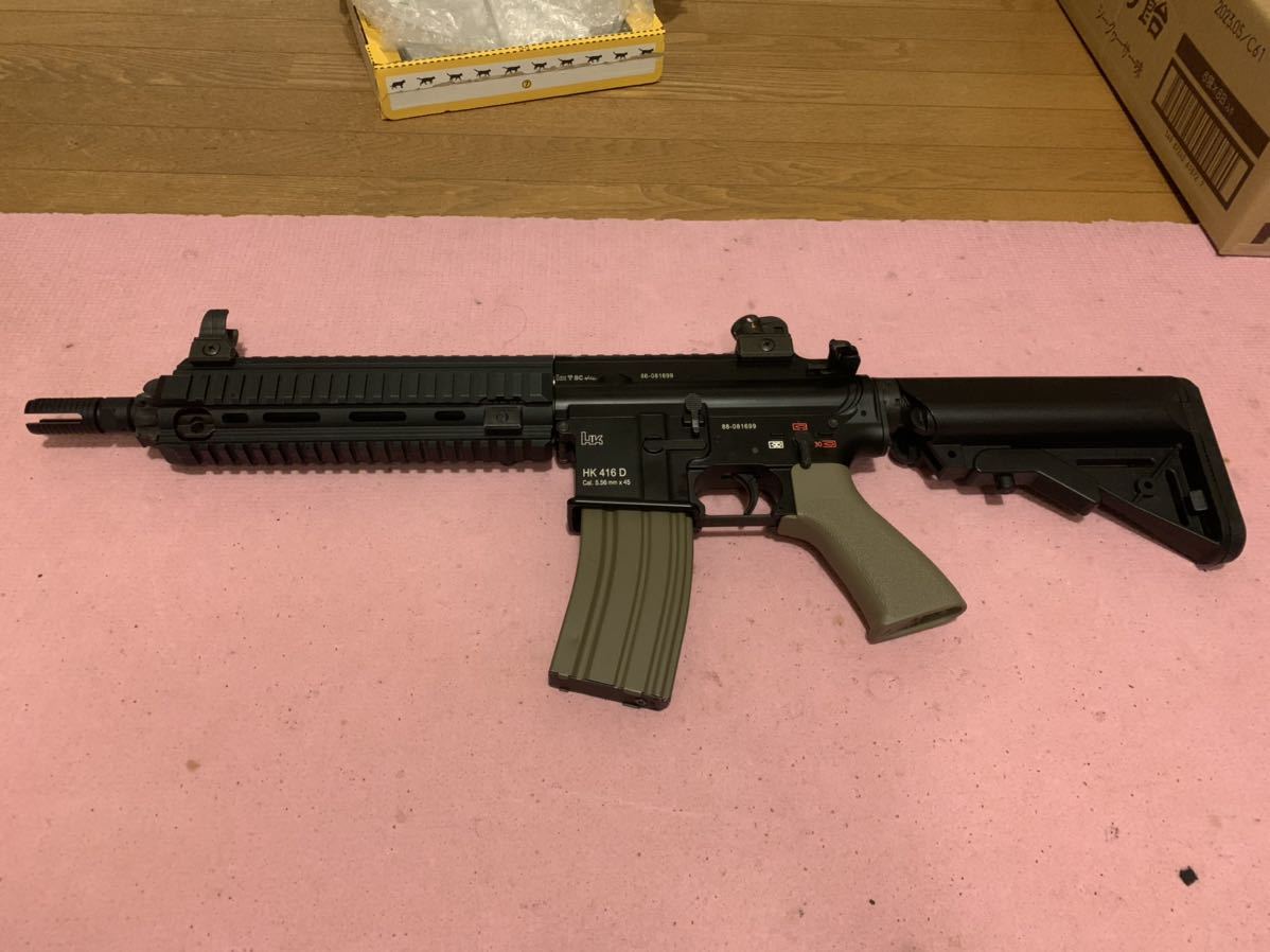 東京マルイ製 HK416D メカボックスファインカスタム en
