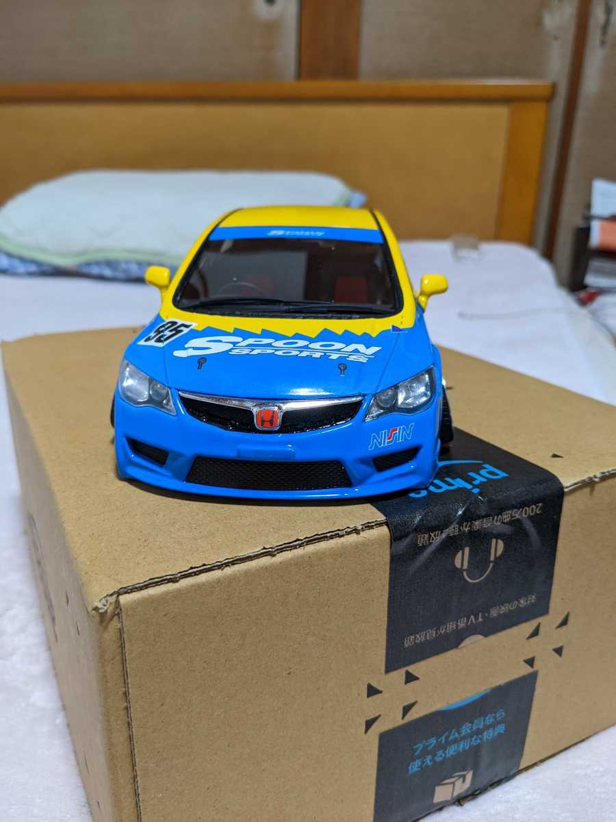 京商 OTTO mobile 1/18 シビックタイプR FD2 カスタム(改造) 京商 OTTO mobile 1/18 シビックタイプR FD2 カスタム(改造)
