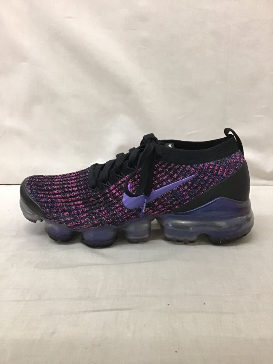 20220512【NIKE】ナイキ ローカットスニーカー AIR VAPORMAX FLYKNIT3 エアヴェイパーマックス フライニット3 24cm ピンク AJ6910-003_画像2