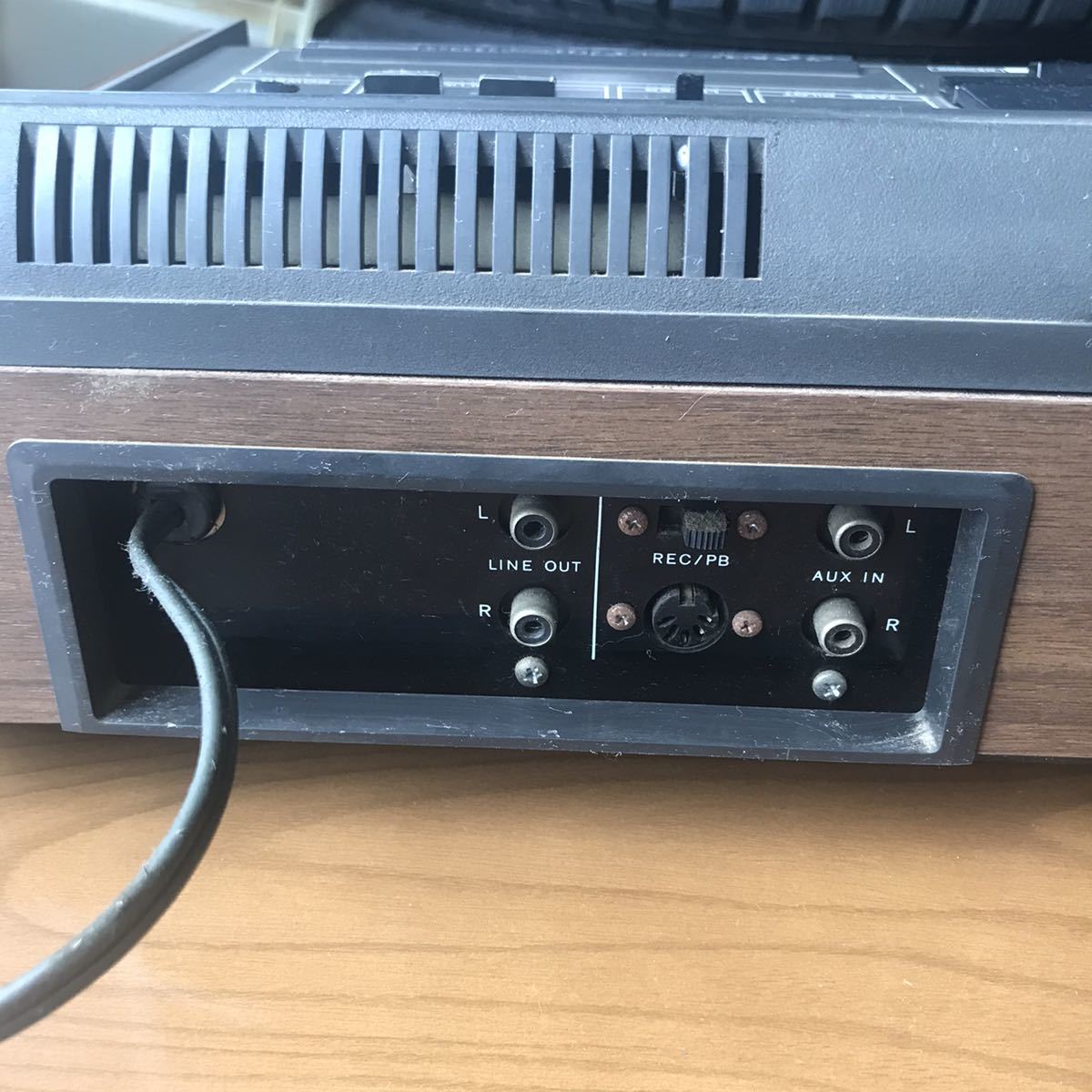 SONY TC-2200 ステレオ カセットデッキ_画像4