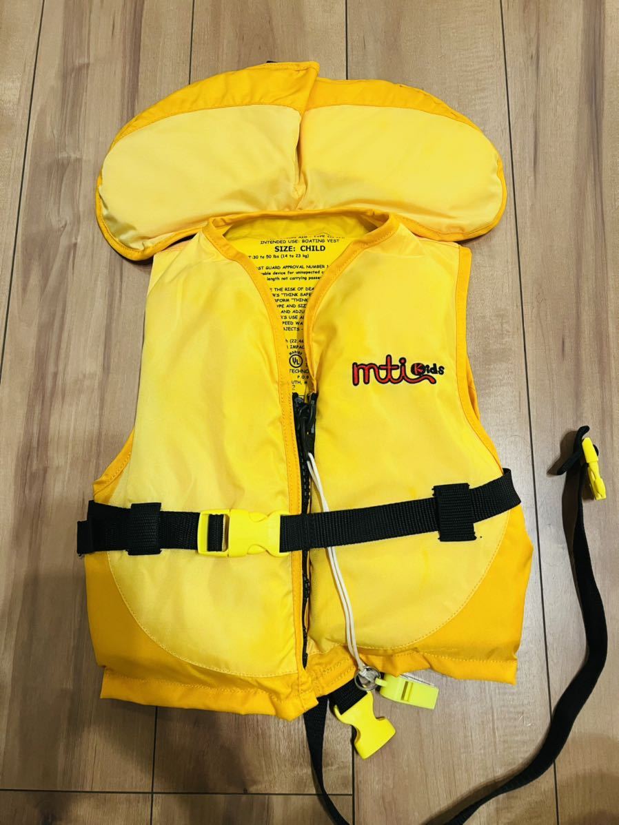 ヤフオク! - ☆ 送料無料 ☆ 極美品 即決 mti キッズ ライフジャ...