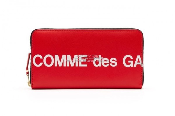 コムデギャルソン Huge Logo SA0111HL 赤 長財布-大容量タイプ-ウォレット新品正規品COMME des GARCONS入手困難 COMME des GARCONS Huge Logo SA0111HL RED
