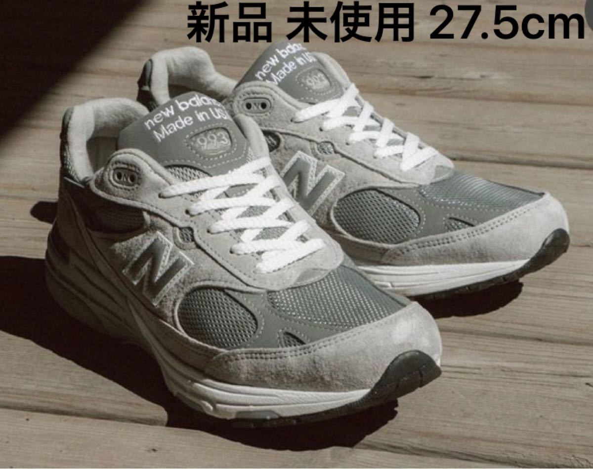 最新デザインの 27.5cm ニューバランス GL MR993 BALANCE NEW - スニーカー ウェザーニュース USA製★ 27.5cm MR993GL Balance New スニーカー