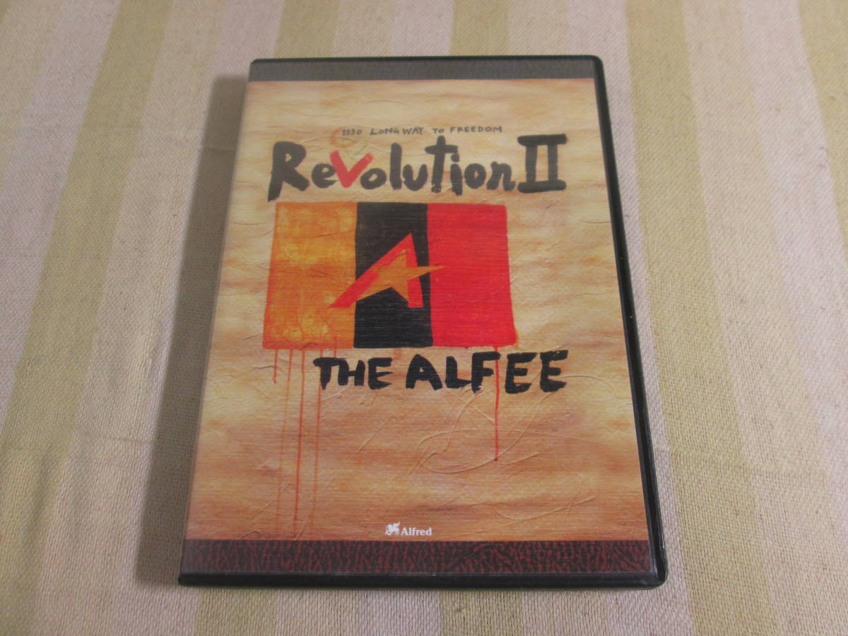 DVD THE ALFEE Long Way To Freedom RevolutionⅡ アルフィー works