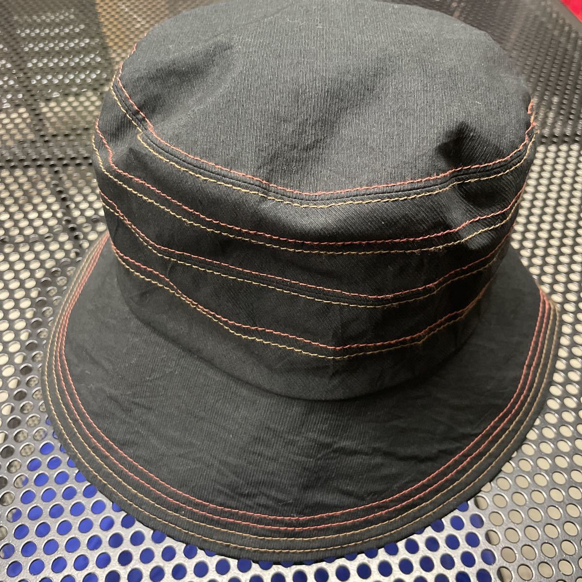 日本製 ケンゾー KENZO ハット 帽子 cap 黒 ブラック Mサイズ ５７センチ表記_画像1