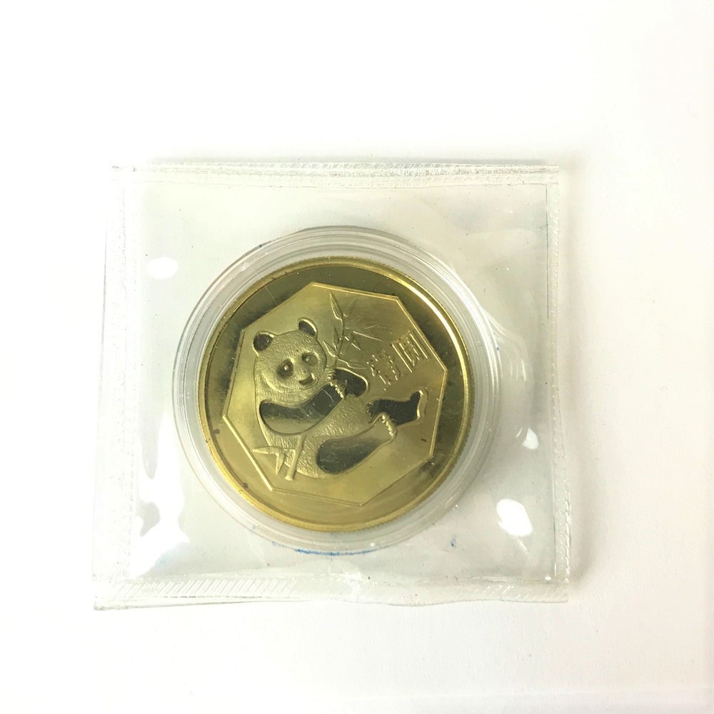 美品】 未開封 パンダ銅貨 中国 壹圓 1983年 古銭 パンダコイン 中華