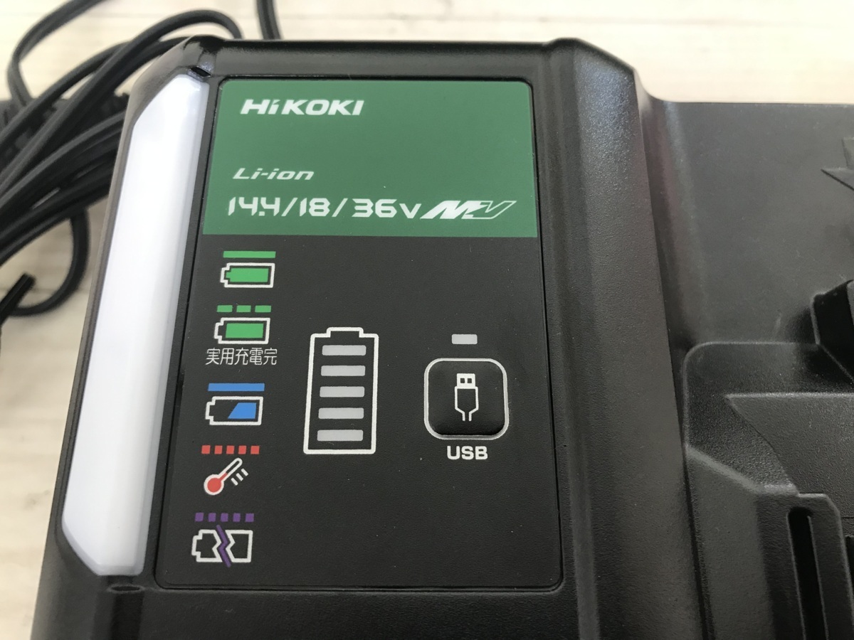 【ジャンク品・修理品】HIKOKI WH36DC 2XP コードレスインパクトドライバ【002-220517-TS-07-KOI】_画像6