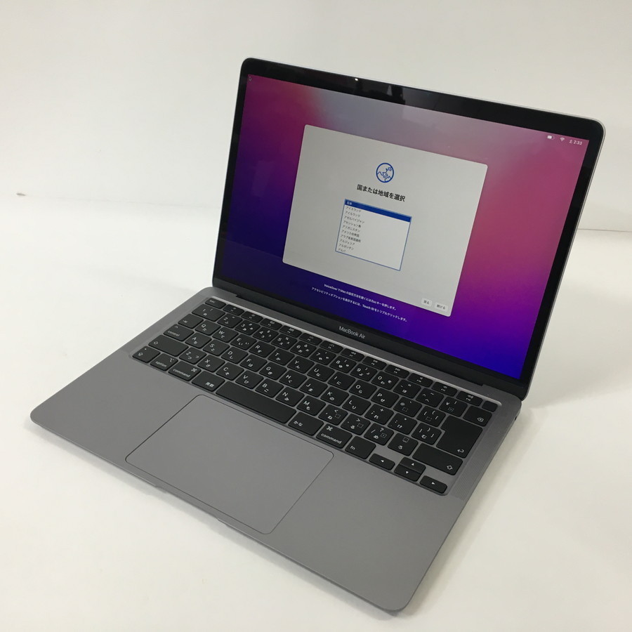 即納定番 MacBookAir Retina13インチ M1 8GB 256GB SSD khwSO