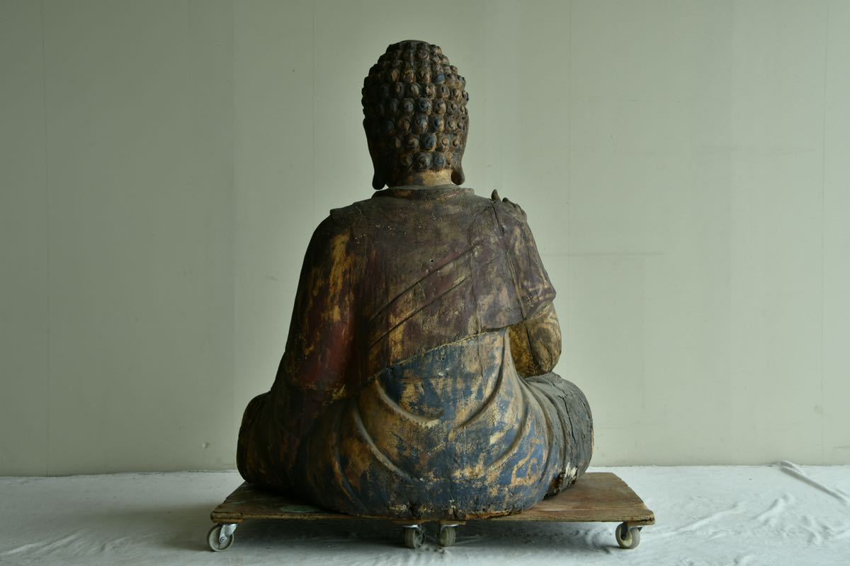 Dettagli dell'articolo 【仏教美術 】大型 阿弥陀如来坐像 下品 Dettagli dell'articolo 【仏教美術 】大型 阿弥陀如来坐像 下品
