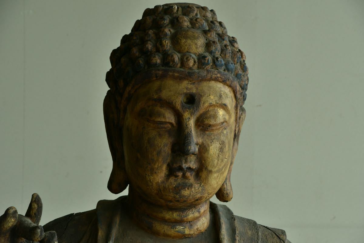 Dettagli dell'articolo 【仏教美術 】大型 阿弥陀如来坐像 下品 Dettagli dell'articolo 【仏教美術 】大型 阿弥陀如来坐像 下品