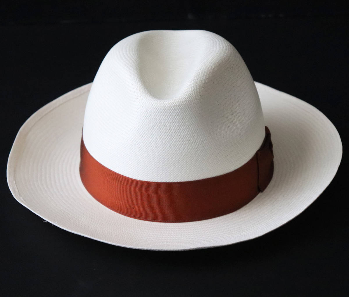 新品タグ付き【Borsalino ボルサリーノ 】高級ファイン パナマハット