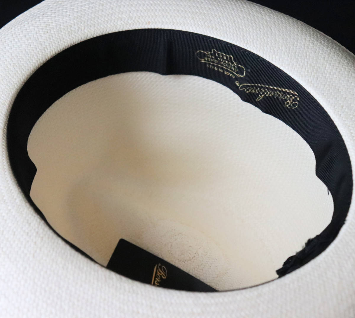 新品タグ付き【Borsalino ボルサリーノ 】高級ファイン パナマハット