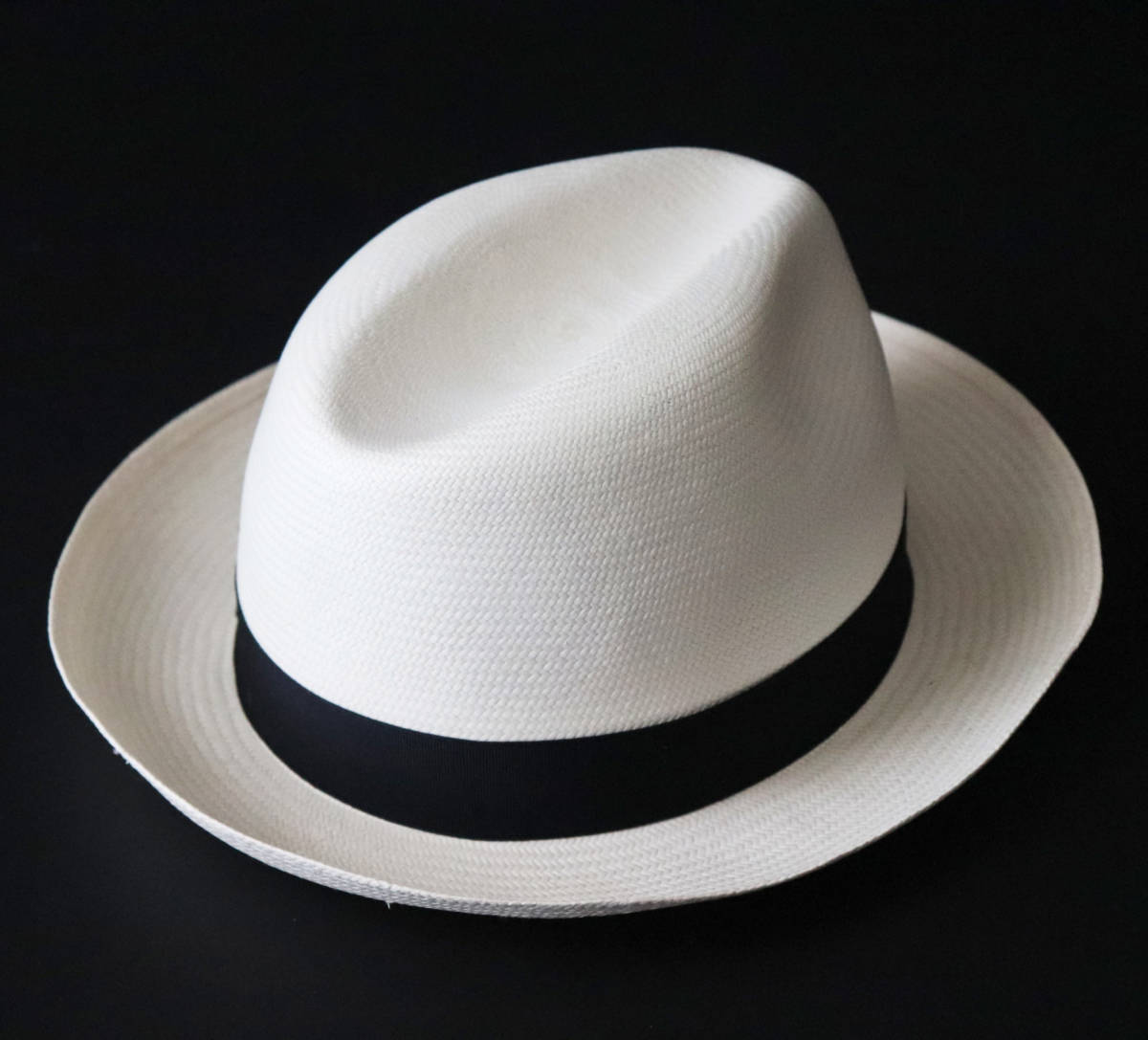 新品タグ付き【Borsalino ボルサリーノ 】高級ファイン パナマハット
