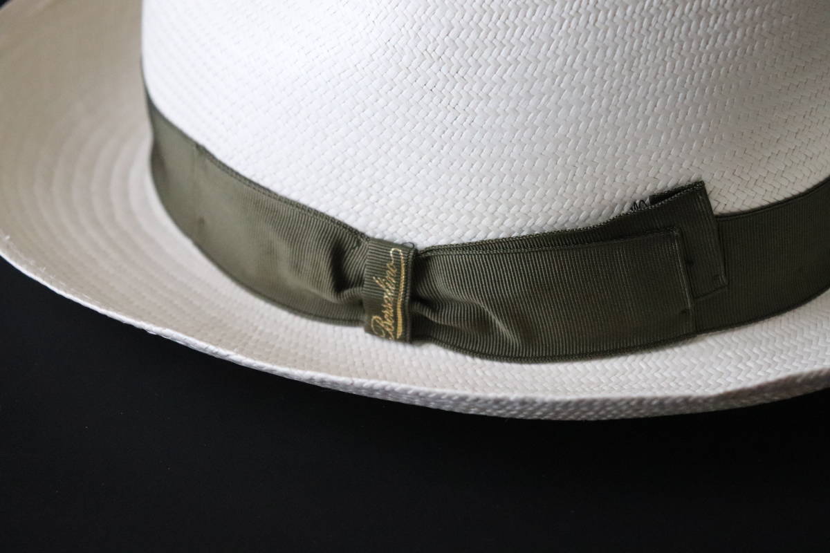 新品タグ付き【Borsalino ボルサリーノ 】高級ファイン パナマハット