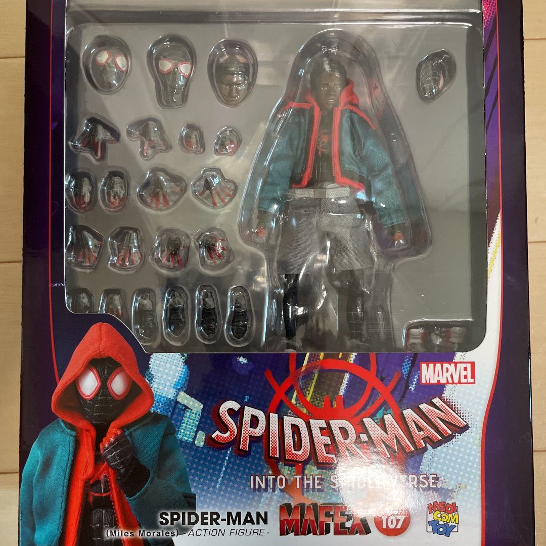 mafex マイルズ モラレス スパイダーマン スパイダーバース