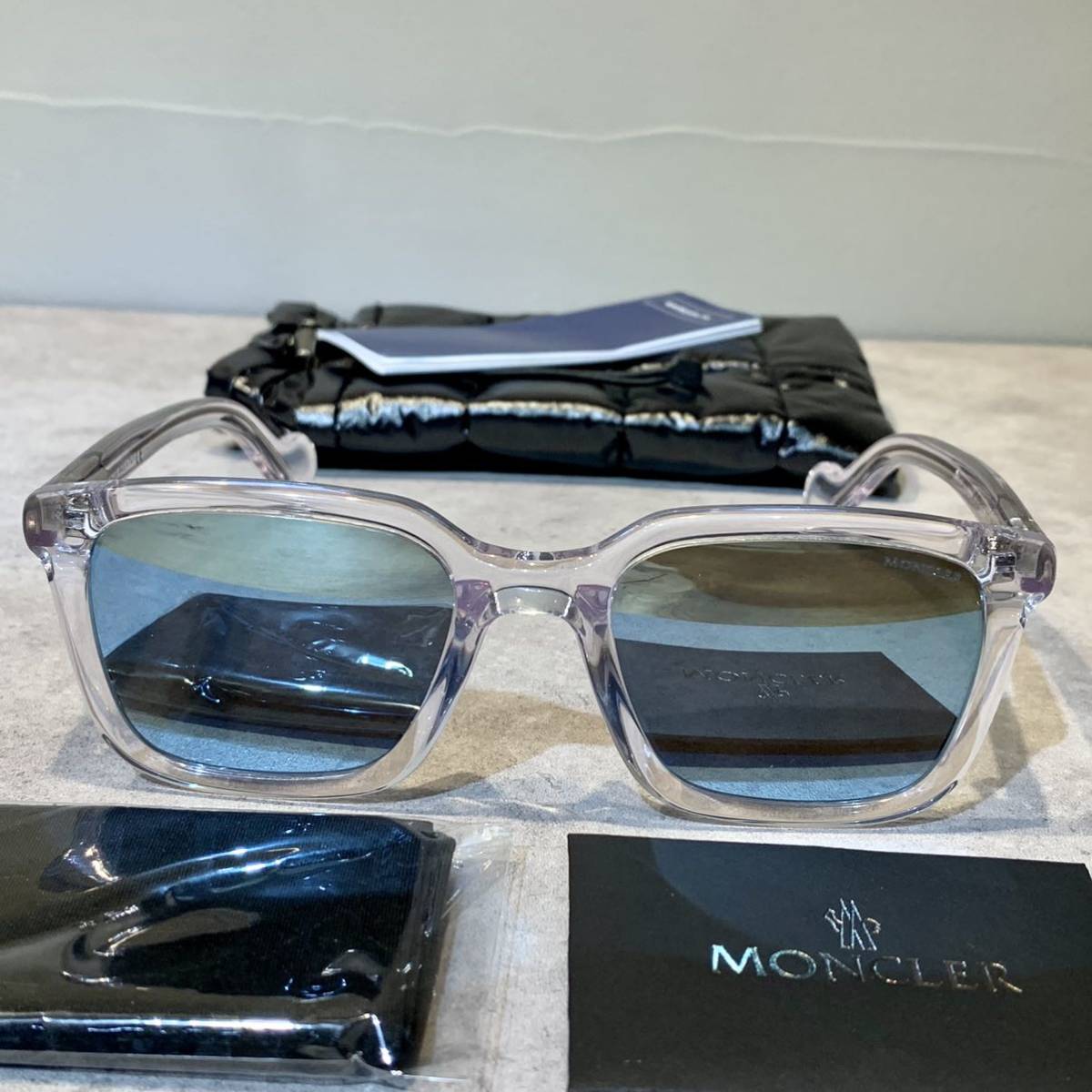 ★新品 正規品★ Moncler ML0032 26X サングラス フレーム モンクレール メガネ 眼鏡 ミラー