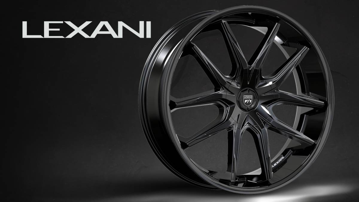 LEXANI★R-TWELVE★R-12★26インチ×10J★大径ホイール!!人気デザイン!!ホイールのみ4本セット!!レクサーニ レグザーニ_FULL BLACK