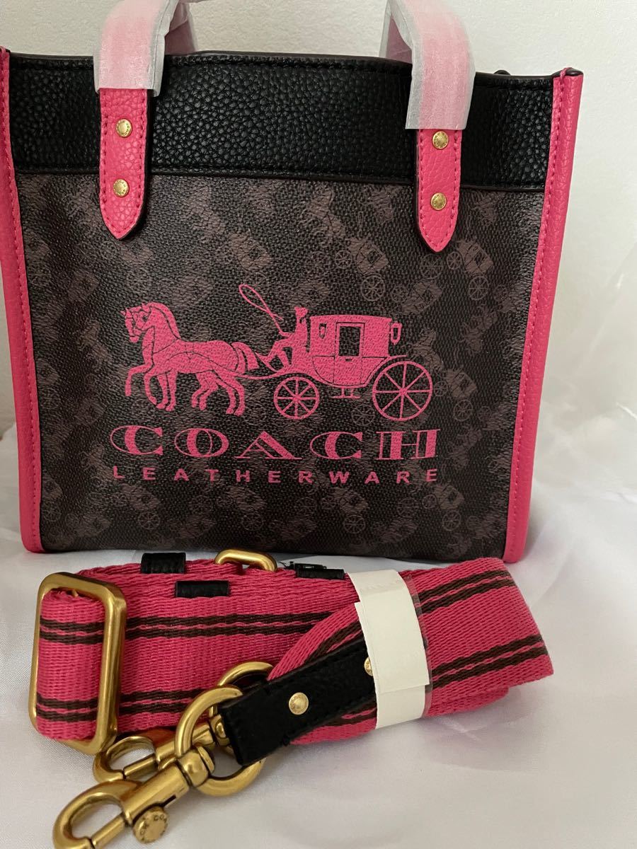COACHトートバッグ フィールド ホース アンド キャリッジ COACHトートバッグ フィールド ホース アンド キャリッジ