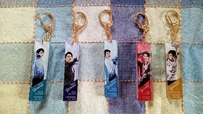 羽生結弦展 2019-2020 アクリルスティック キーホルダー F