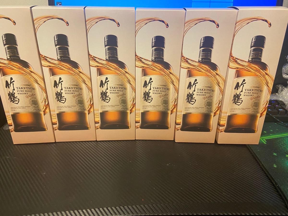 竹鶴 ピュアモルト 白ラベル 700ml 6本 箱付き www.pibid.org