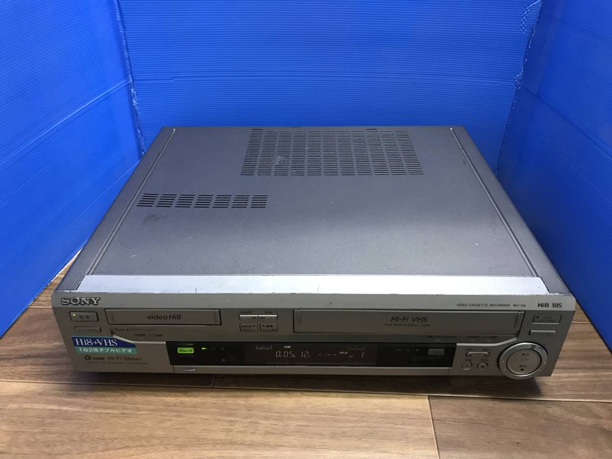 わんこ様専用 SONY(ソニー) Hi8+VHS ビデオデッキ WV-H6