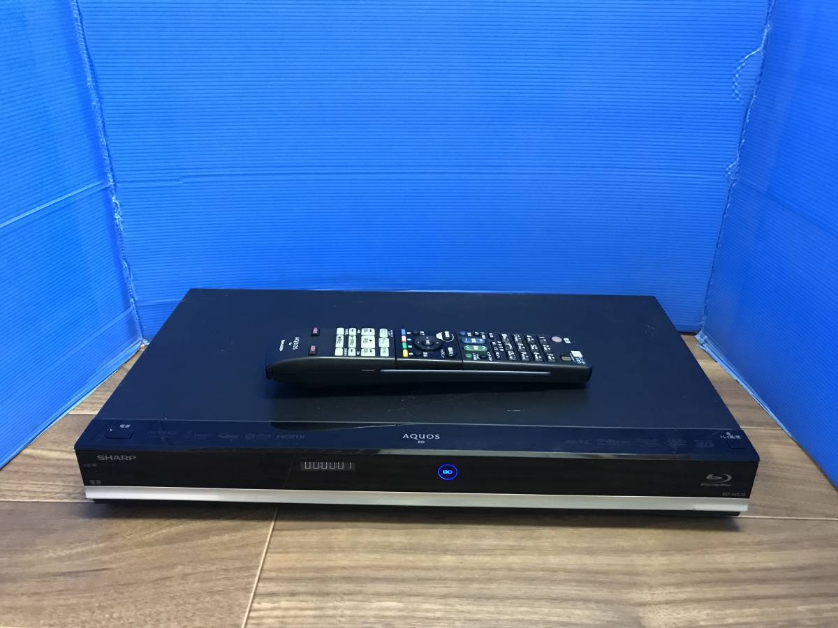 人気の SHARP AQUOS BD/HDDレコーダー BD-W570 15年製 中古品B-4276