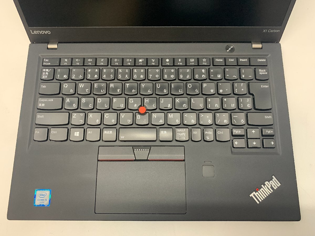 ◆わけあり１円~◆ThinkPad X1 Carbon Type 20K4 /BIOS確認済み◆送料無料◆Core i5-6300U(2.40GHz)/8GB/ストレージ無し/14インチ/無線_画像5