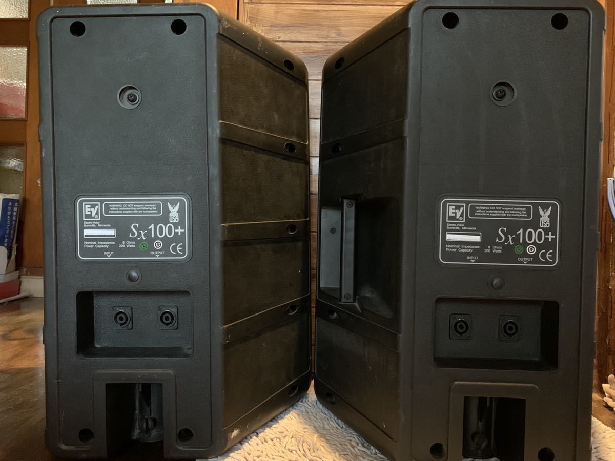 ELECTRO VOICE Sx100+ 2本セット エレクトロボイス PAスピーカー ELECTRO VOICE Sx100+ 2本セット エレクトロボイス PAスピーカー