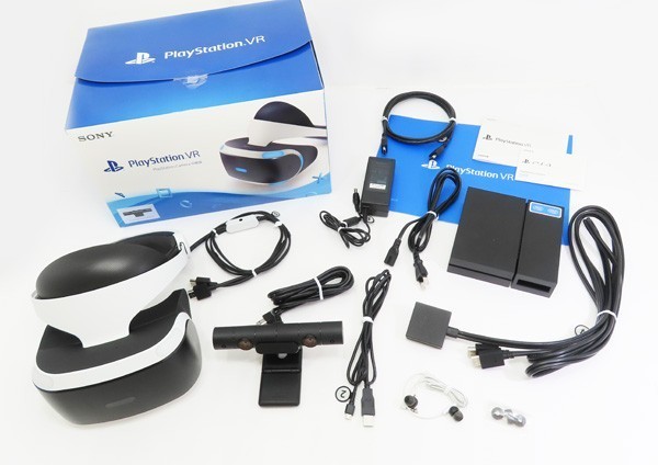 送料無料お手入れ要らず 中古即納 {訳あり}{OPT}PlayStation VR プレイステーションVR PSVR PlayStation  Camera同梱版 ソニー CUHJ-16001 20161013