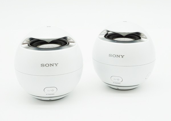 ◇【SONY ソニー】ワイヤレスポータブルスピーカー 2個セット SRS-X1 スピーカー ホワイト_画像1