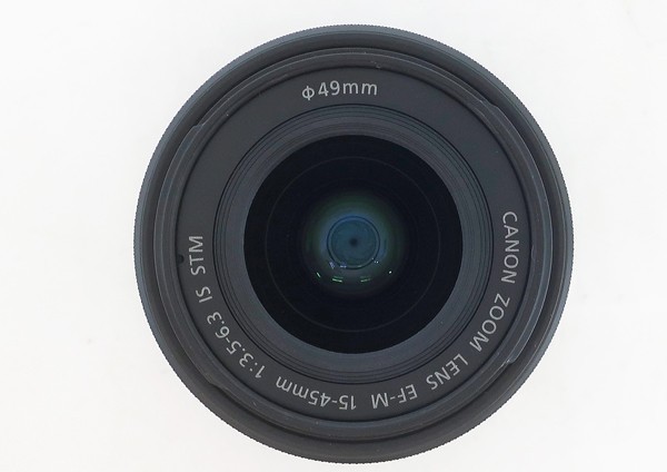 ◇美品【Canon キヤノン】EF-M 15-45mm F3.5-6.3 IS STM 一眼カメラ用レンズ グラファイト_画像3