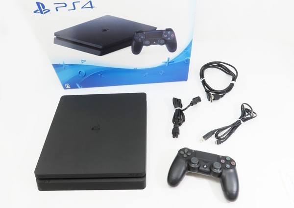 ○【SONY ソニー】PS4本体 500GB CUH-2000A ジェット・ブラック www