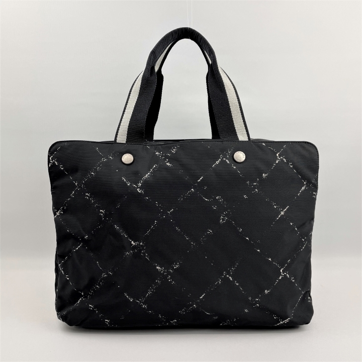専門店では □シャネル CHANEL□ 旧トラベルライン ナイロン ボストン