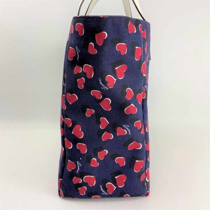 未使用□GUCCI グッチ□ ハートビート ハート柄 キャンバス 未使用□GUCCI グッチ□ ハートビート ハート柄 キャンバス