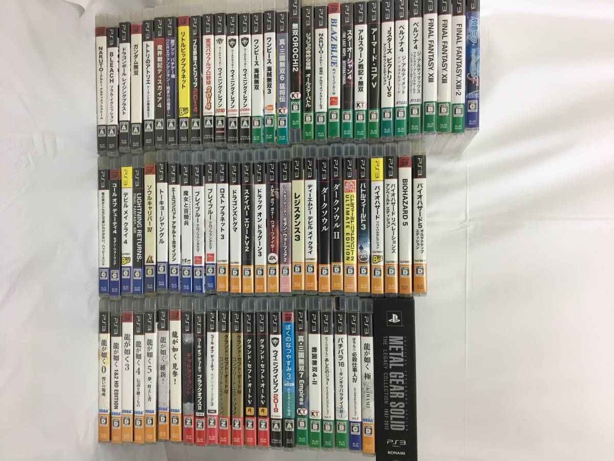 ◎大量まとめ【PS3ソフト79本重複あり/パチンコ必殺仕事人/びっくり