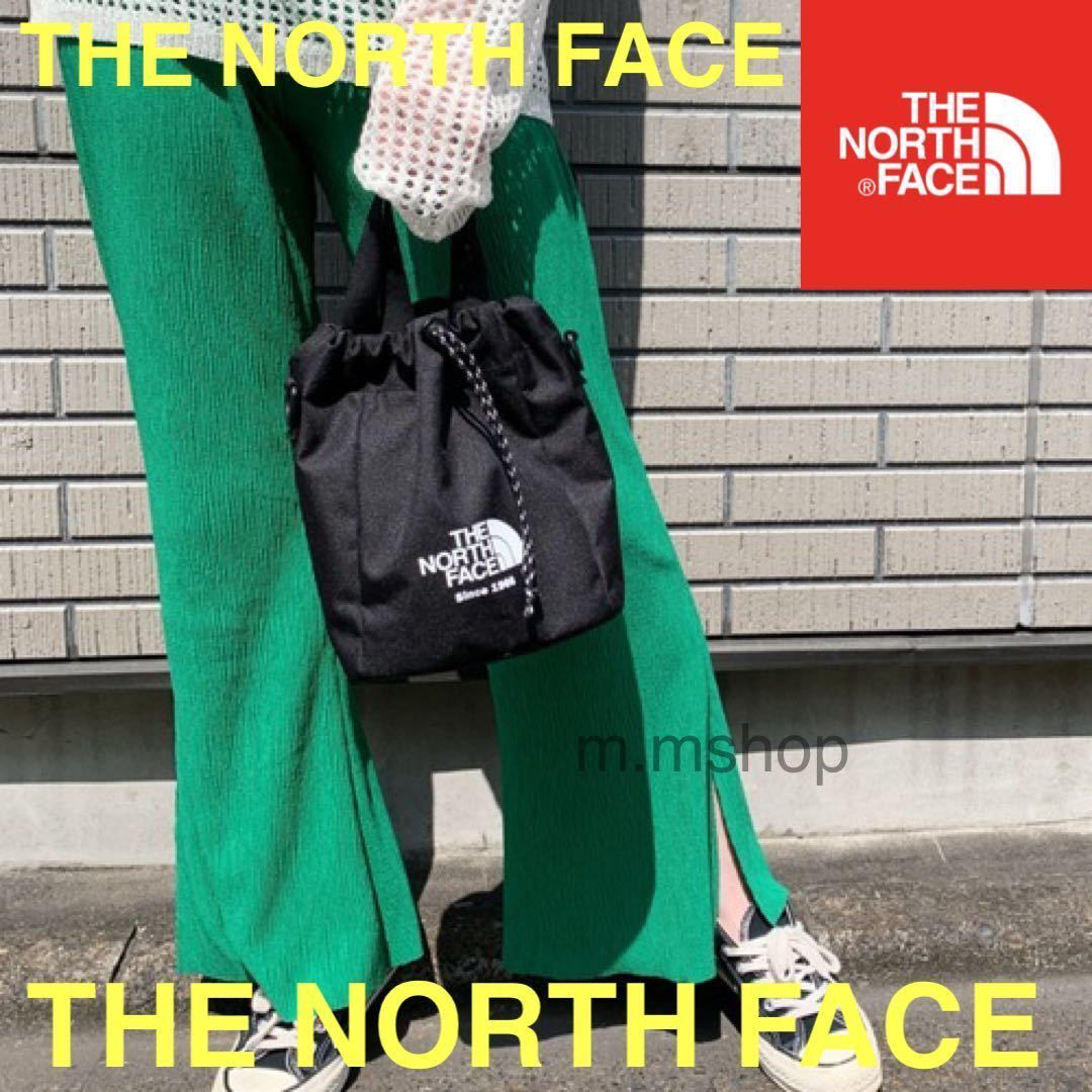 ノースフェイス トートバッグ ショルダーバッグ 巾着 ブラック THE NORTH FACE ザノースフェイス ショルダーバッグ メンズ レディース