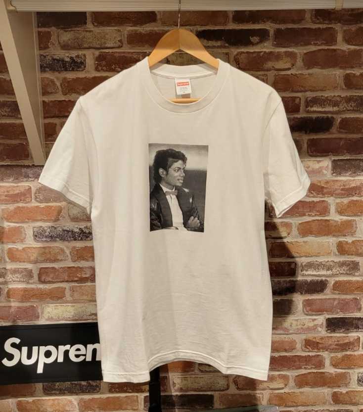 17SS☆Supreme☆Michael Jackson Tee Mサイズ White ホワイト 白 シュプリーム マイケルジャクソン Tシャツ 木村拓哉 岩田剛典 今市隆二